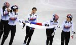 South Korea wins 3000m relay in 2018 Pyeongchang