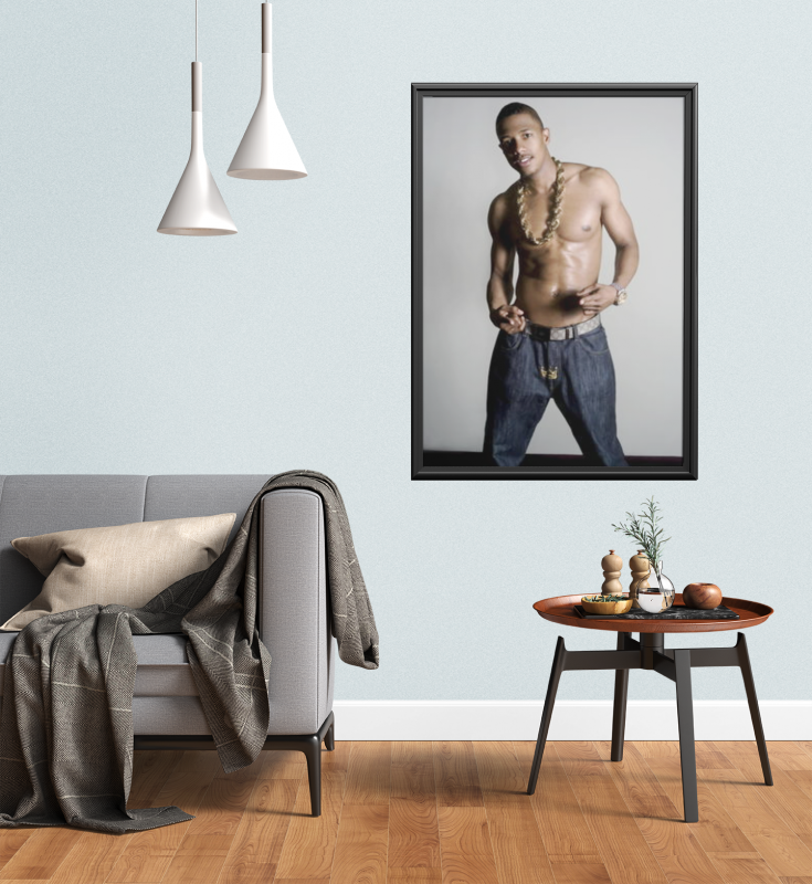 Nick Cannon Wooden Framed Poster