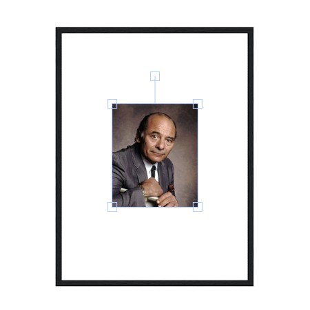 Burt Young Wooden Framed Poster