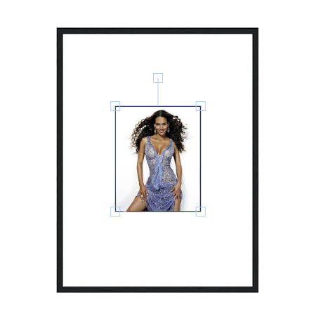 Halle Berry Metal Framed Poster