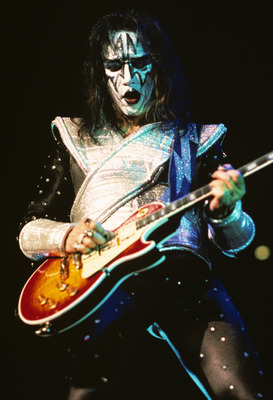 Ace Frehley wooden framed poster