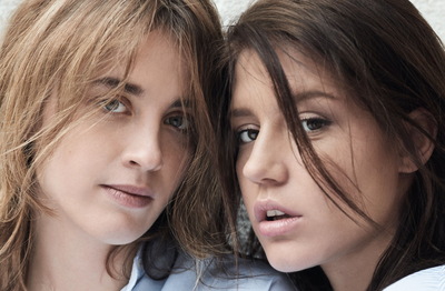 Adele Haenel And Adele Exarchopoulos wood print