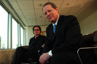 Al Gore & Davis Guggenheim poster