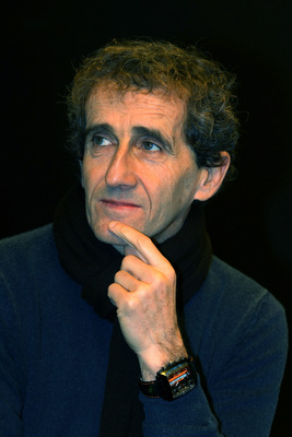 Alain Prost canvas poster