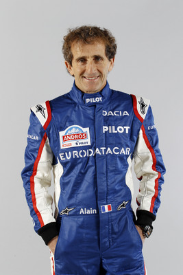 Alain Prost canvas poster