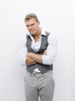 Alan Ritchson mouse pad