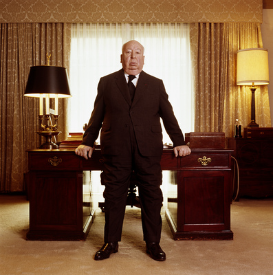 Alfred Hitchcock canvas poster