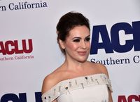 Alyssa Milano Tank Top #3716678