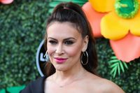 Alyssa Milano Longsleeve T-shirt #3842025