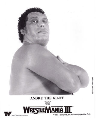 Andre The Giant calendar