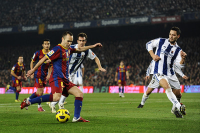 Andres Iniesta canvas poster