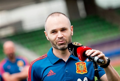 Andres Iniesta stickers 3334513