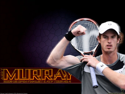 Andy Murray canvas poster