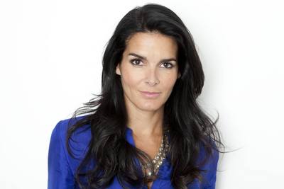 Angie Harmon canvas poster