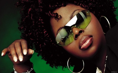 Angie Stone wooden framed poster