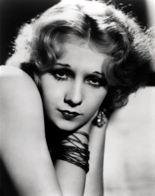 Anita Page wooden framed poster