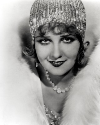 Anita Page wooden framed poster