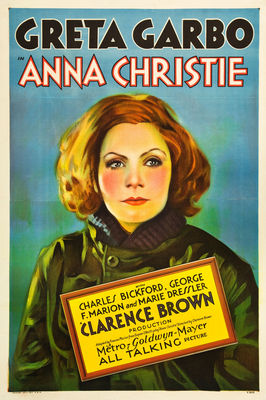 Anna Christie wooden framed poster