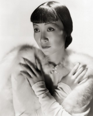 Anna May Wong wooden framed poster