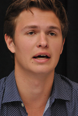 Ansel Elgort Mouse Pad 2487312