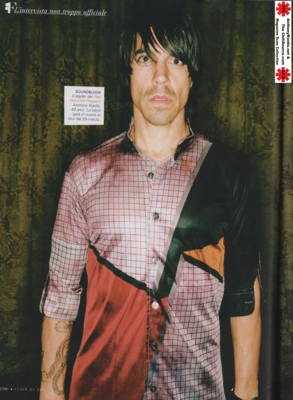 Anthony Kiedis wooden framed poster