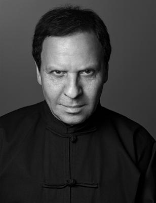 Azzedine Alaia wooden framed poster