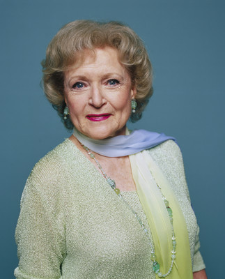 Betty White canvas poster