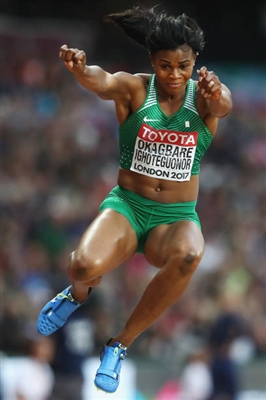 Blessing Okagbare-Ighoteguonor canvas poster