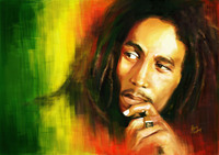 Bob Marley Longsleeve T-shirt #1924078