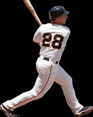 Buster Posey wooden framed poster