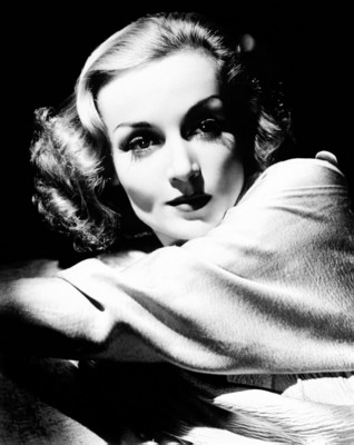 Carole Lombard wooden framed poster