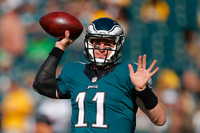 Carson Wentz tote bag #G2582556