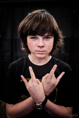 Chandler Riggs puzzle