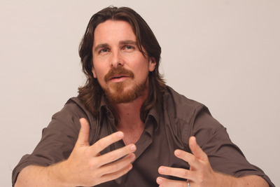 Christian Bale tote bag