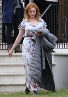 Christina Hendricks longsleeve t-shirt #2990274