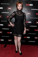 Christina Hendricks longsleeve t-shirt #3934475