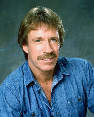 Chuck Norris canvas poster