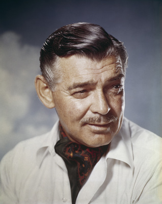 Clark Gable canvas poster