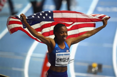 Courtney Okolo posters