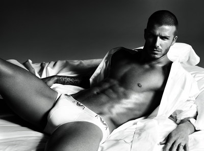 A Hot David Beckham Poster