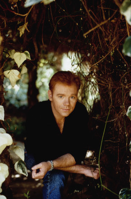 David Caruso wooden framed poster