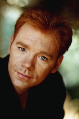 David Caruso wooden framed poster
