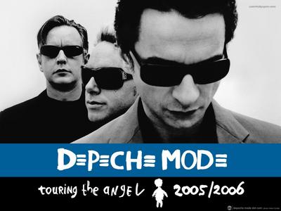 Depeche Mode wooden framed poster