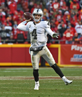 Derek Carr Longsleeve T-shirt #3963684