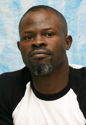 Djimon Hounsou wood print