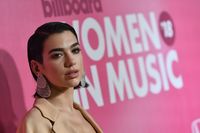 Dua Lipa Longsleeve T-shirt #3735781
