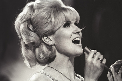 Dusty Springfield wooden framed poster