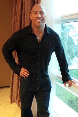 Dwayne Johnson mouse pad