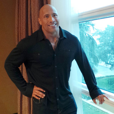 Dwayne Johnson mouse pad