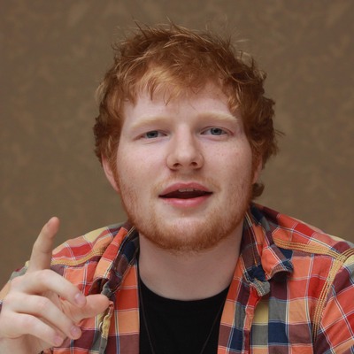 Ed Sheeran wooden framed poster